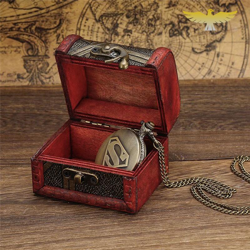 Pocket watch box display on sale case