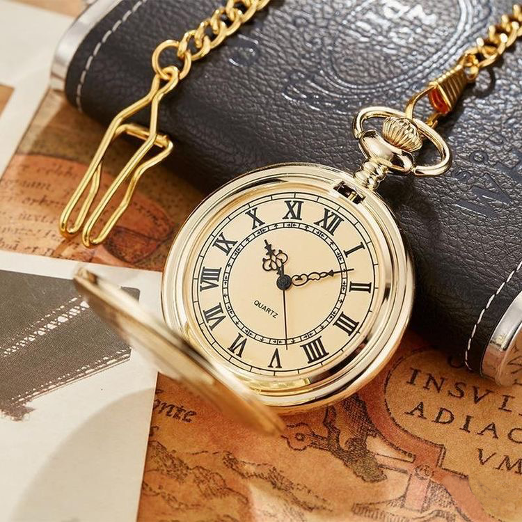Old quartz pocket discount watch
