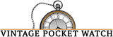 Logo Vintage Pocket Watch
