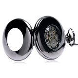 Black and Blue Pocket Watch