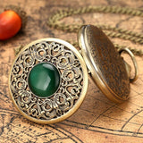 Emerald Pocket Watch