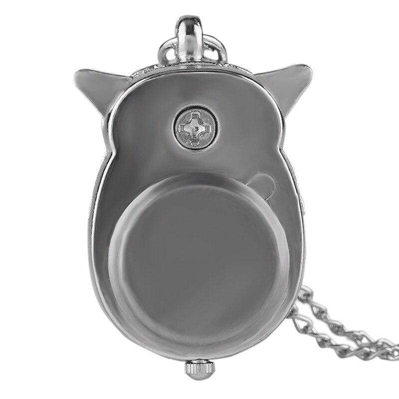 Owl Pocket Watch Necklace Vintage Pocket Watch - Main Image