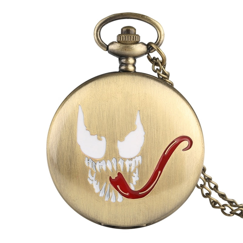 Quartz Pocket Watch Venom Vintage Pocket Watch