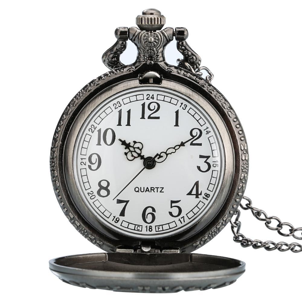 Pocket watch online skull