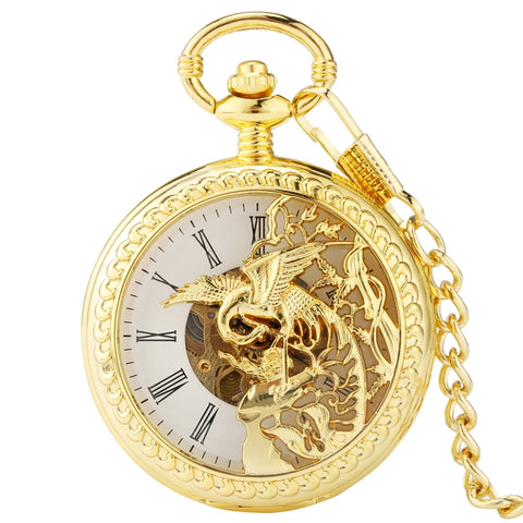 Phoenix Semi-hollow Pocket Watch