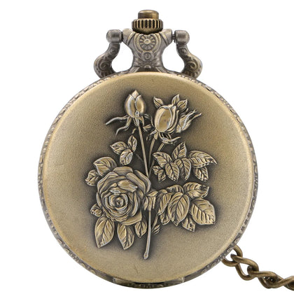 Victorian Bloom Pocket Watch