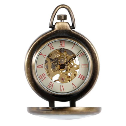 Vintage Open Face Mechanical Pocket Watch