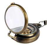 Vintage Open Face Mechanical Pocket Watch