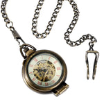 Vintage Open Face Mechanical Pocket Watch