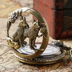 Lunar Howl Pocket Watch