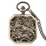 Qilin Mechanical Pocket Watch