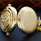 Golden Hourglass Watch