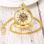 Gold Half Hunter Pocket Watch