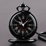 Black Retro Pocket Watch