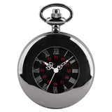 Black Retro Pocket Watch