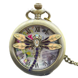 Mosaic Wings Pocket Watch