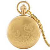 Gold Garden Pocket Watch