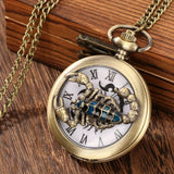 Scorpion Crest Pocket Watch