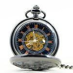 Mechanical Crane Pocket Watch