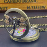 Mosaic Wings Pocket Watch