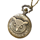 Nocturne Owl Pocket Watch