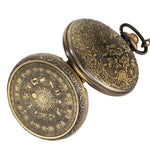 Zodiac Sun Pocket Watch