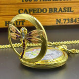 Mosaic Wings Pocket Watch