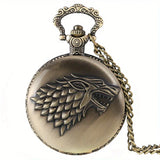 Wolf Spirit Pocket Watch