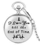 Pocket Watch I Love You