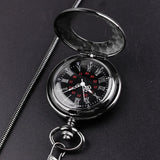 Black Retro Pocket Watch