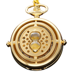 Golden Hourglass Watch