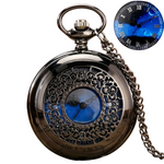 Starry Blue Pocket Watch