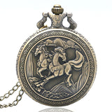 Antique Pocket Watch Horse