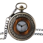 Antique Pocket Watch Wooden Luxury
