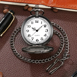 Black Pocket Watch Be Strong