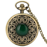 Emerald Pocket Watch