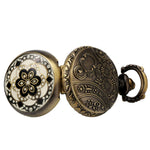Flower Necklace Pocket Watch