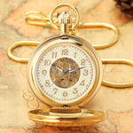 Gold Mechanical Pocket Watch