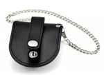 Leather Pocket Watch Belt Case