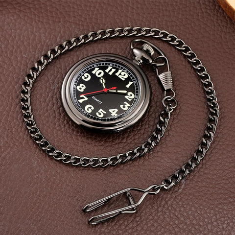 Pocket watch with sales backlight