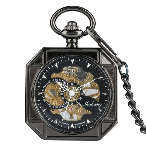 Octagon Pocket Watch