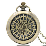 Old Pocket Watch White Pentacle