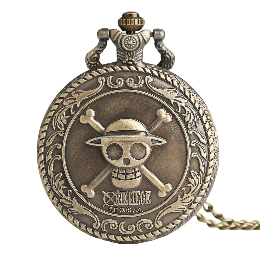 【THE MOZZ】golden pocket one piece One Piece Pocket Watch | Vintage Pocket Watch