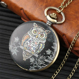 Pocket Watch Owl