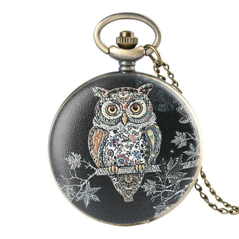 Pocket Watch Owl