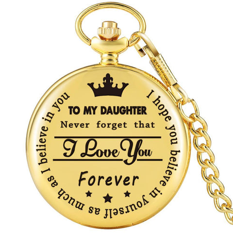 Pocket Watch To My Daughter