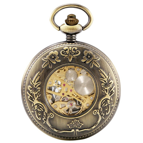 Pocket Watch With Gears - Main Image