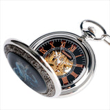 Silver Dragon Pocket Watch