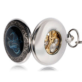 Silver Dragon Pocket Watch