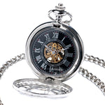 Silver Steampunk Pocket Watch